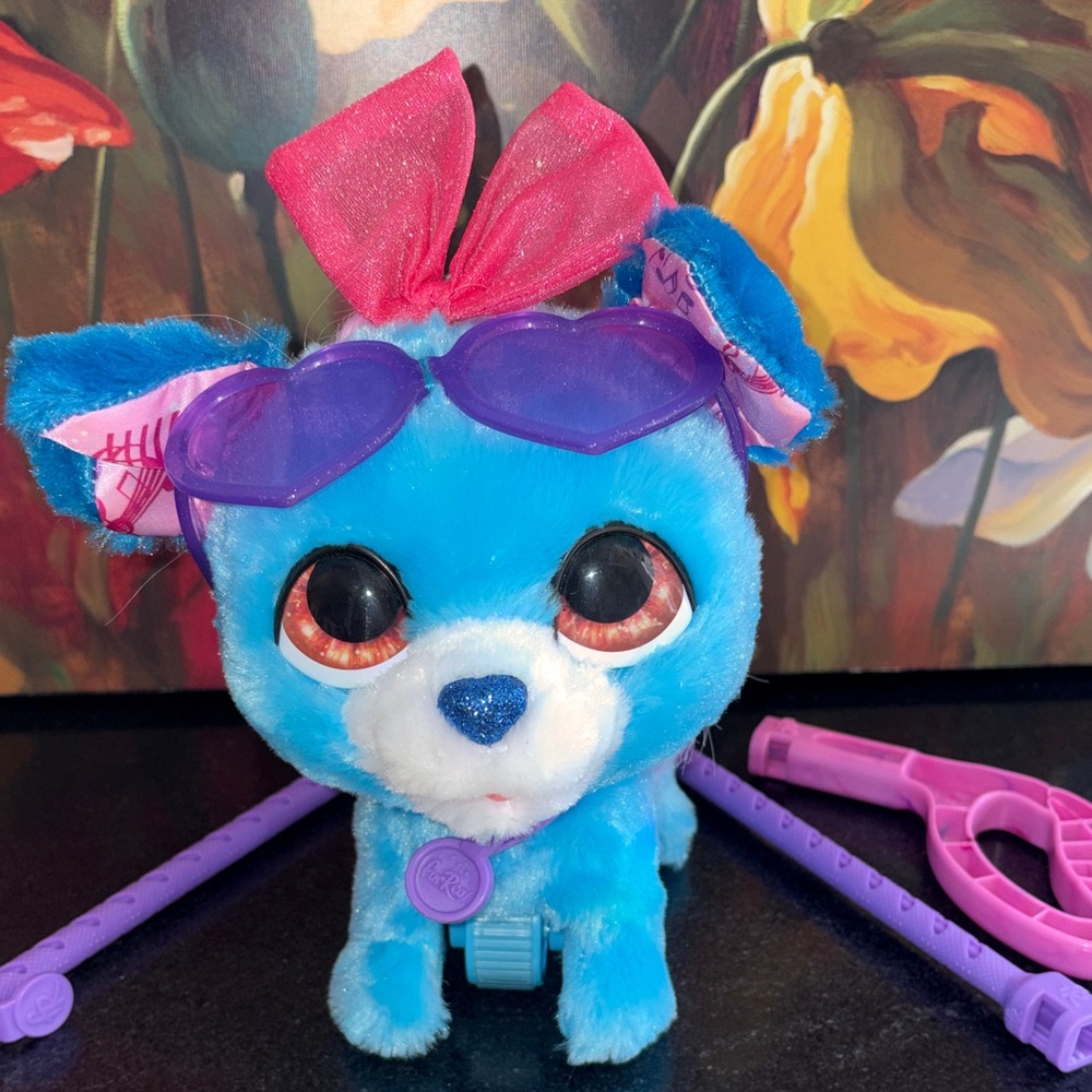 NWOT furReal Rockalots Musical Interactive Walking Puppy by Hasbro.